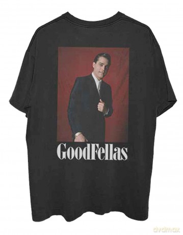 Goodfellas: GoodFellas Unisex T-Shirt: Henry Suit (Black) (Back Print) (Medium)
