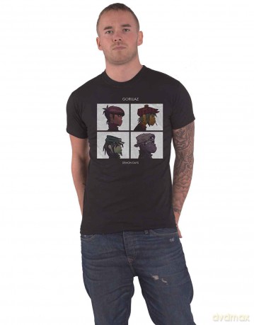 Gorillaz: Unisex T-Shirt: Demon Days (Black) (Small)
