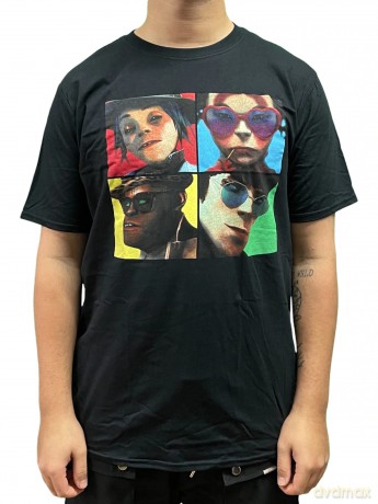 Gorillaz: Unisex T-Shirt: Humanz (Black) (X-Large)