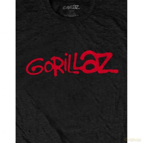 Gorillaz: Unisex T-Shirt: Logo (White) (X-Large)