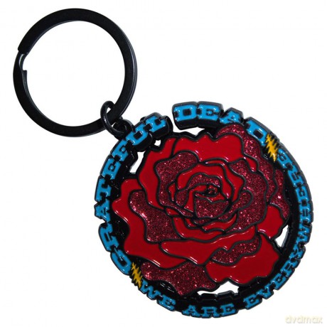 Grateful Dead: Keychain: Everywhere Rose