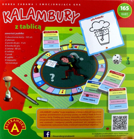 ALEXANDER Kalambury z tablicą [GRA]