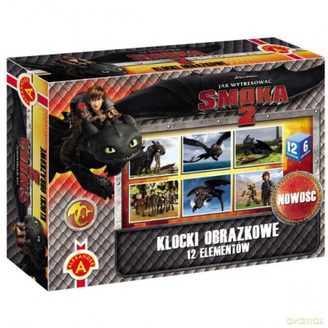 ALEXANDER Klocki obrazkowe 12 [KLOCKI]