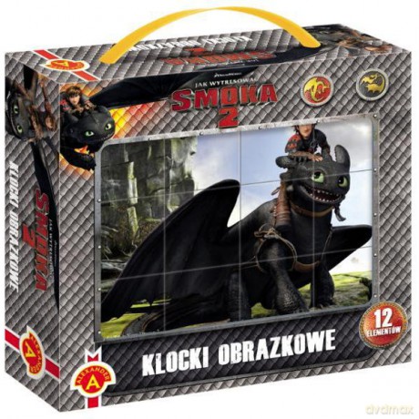 ALEXANDER Klocki obrazkowe 12 el [KLOCKI]