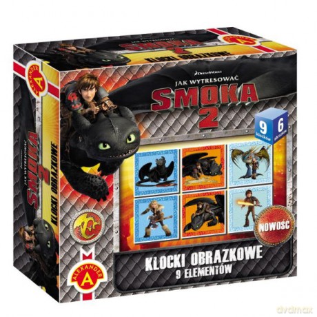 ALEXANDER Klocki obrazkowe 9 el. [KLOCKI]