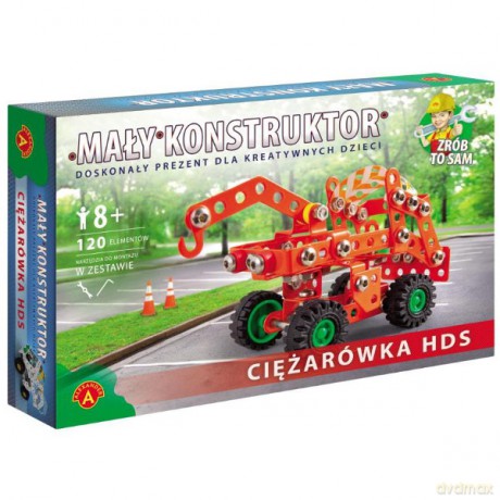 ALEXANDER Mały konstruktor Ciężarówka [MODELARSTWO]