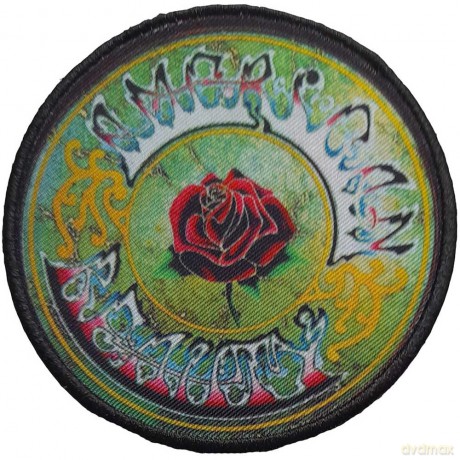 Grateful Dead: Standard Patch: American Beauty Circle