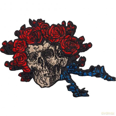 Grateful Dead: Standard Patch: Bertha Skull