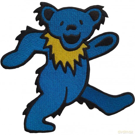 Grateful Dead: Standard Patch: Blue Dancing Bear
