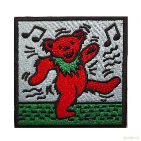 Grateful Dead: Standard Patch: Dancing Bear