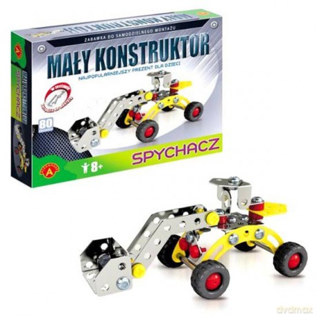 ALEXANDER Mały konstruktor II Spychacz [MODELARSTWO]