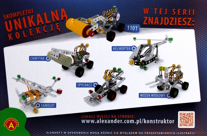 ALEXANDER Mały konstruktor II Walec [MODELARSTWO]