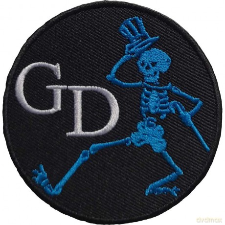 Grateful Dead: Standard Patch: Skeleton Circle