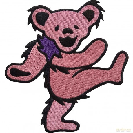 Grateful Dead: Standard Patch: Yellow Dancing Bear