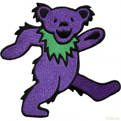 Grateful Dead: Standard Patch: Yellow Dancing Bear