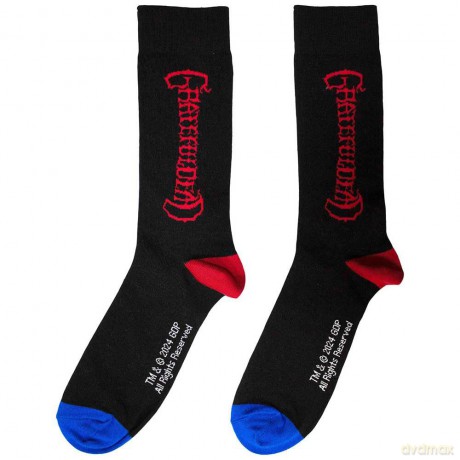 Grateful Dead: Unisex Ankle Socks: Vertical Mono Logo (Black) (UK Size 6 - 11)