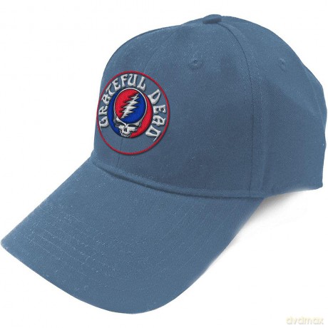 Grateful Dead: Unisex Baseball Cap: Steal Your Face Logo (Denim Blue)
