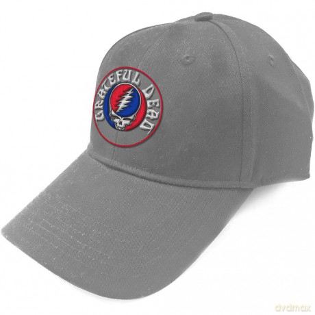Grateful Dead: Unisex Baseball Cap: Steal Your Face Logo (Grey)