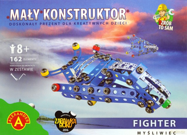 ALEXANDER Mały konstruktor Myśliwiec [MODELARSTWO]
