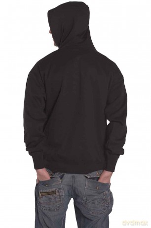 Grateful Dead: Unisex Pullover Hoodie: Floral Stealie (Black) (Medium)