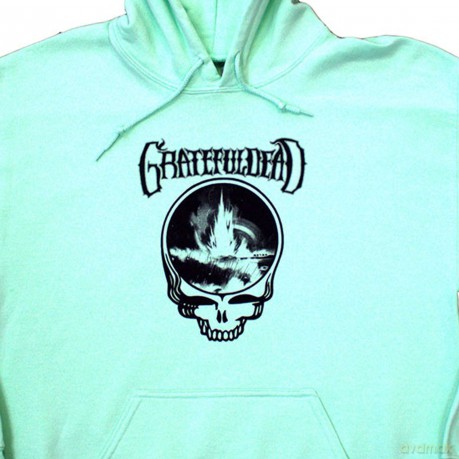 Grateful Dead: Unisex Pullover Hoodie: Old Faithful (Green) (XX-Large)