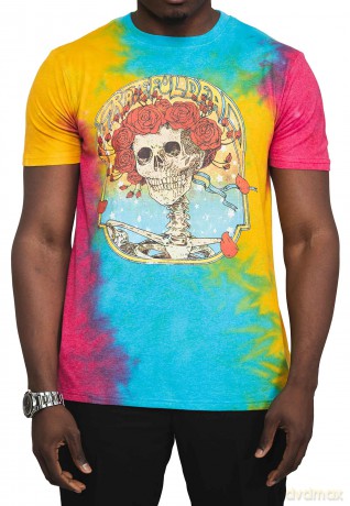 Grateful Dead: Unisex T-Shirt: Bertha Frame (Multicolour) (Wash Collection) (Large)