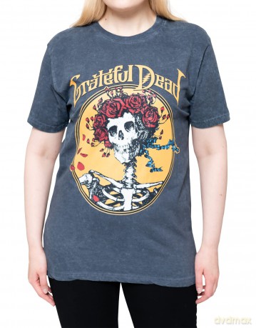 Grateful Dead: Unisex T-Shirt: Best of Cover (Black) (Wash Collection) (Large)