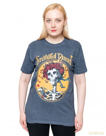Grateful Dead: Unisex T-Shirt: Best of Cover (Black) (Wash Collection) (Medium)