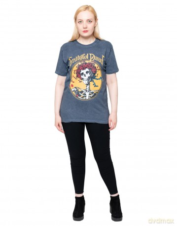 Grateful Dead: Unisex T-Shirt: Best of Cover (Black) (Wash Collection) (Medium)