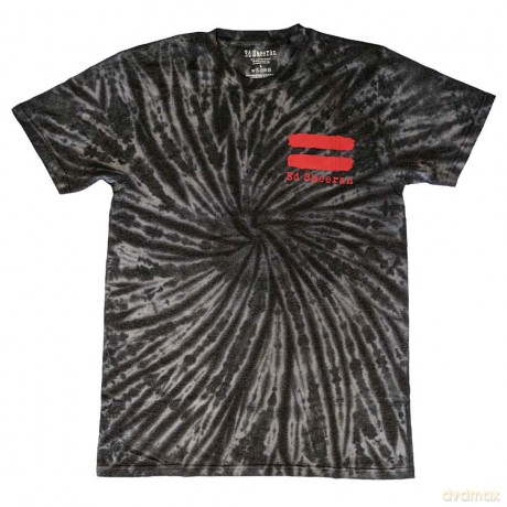 Grateful Dead: Unisex T-Shirt: Concentric Skulls (Black) (Wash Collection) (Large)