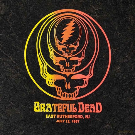 Grateful Dead: Unisex T-Shirt: Concentric Skulls (Black) (Wash Collection) (XX-Large)