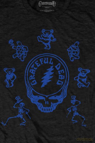 Grateful Dead: Unisex T-Shirt: Dead Egyptian (Black) (Small)