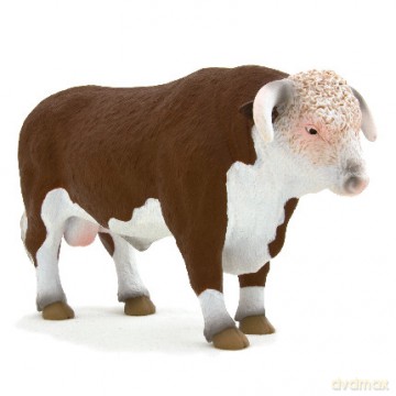 ANIMAL PLANET Byk rasy Hereford [ZABAWKA]
