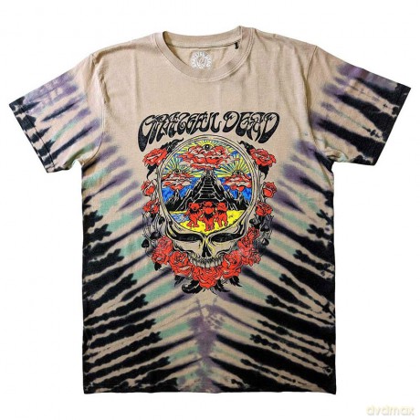 Grateful Dead: Unisex T-Shirt: Eye Clouds (Sand) (Wash Collection) (XX-Large)