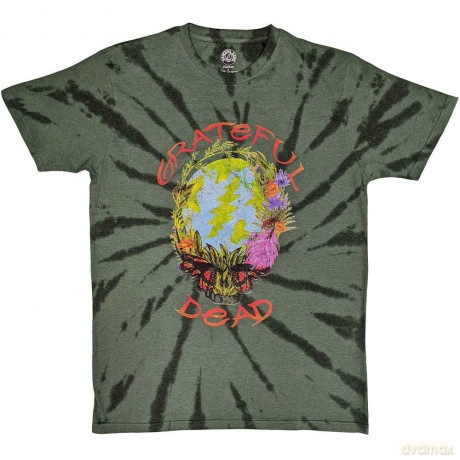Grateful Dead: Unisex T-Shirt: Forest Dead (Green) (Wash Collection) (XX-Large)