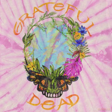 Grateful Dead: Unisex T-Shirt: Forest Dead (Pink) (Wash Collection) (XX-Large)