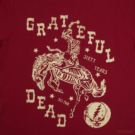 Grateful Dead: Unisex T-Shirt: Skeleton Horse (Red) (Back Print) (X-Large)