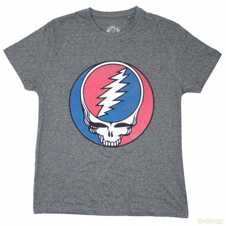 Grateful Dead: Unisex T-Shirt: Steal Your Face Classic (Brindle) (Small)