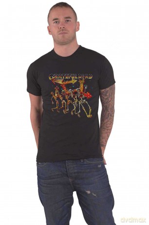 Grateful Dead: Unisex T-Shirt: Steal Your Face Classic (Brindle) (X-Small)