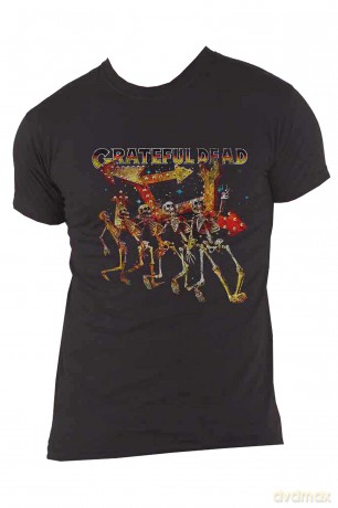 Grateful Dead: Unisex T-Shirt: Steal Your Face Classic (Brindle) (X-Small)
