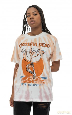 Grateful Dead: Unisex T-Shirt: Sugar Magnolia (White) (Wash Collection) (Medium)