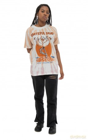 Grateful Dead: Unisex T-Shirt: Sugar Magnolia (White) (Wash Collection) (Medium)