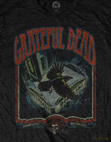 Grateful Dead: Unisex T-Shirt: Vintage Poster (Black) (Medium)