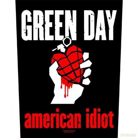 Green Day: Back Patch: American Idiot