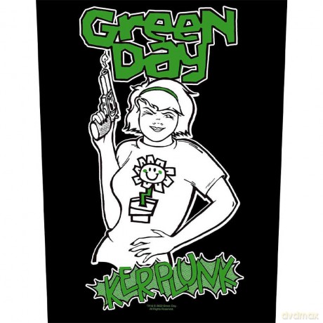 Green Day: Back Patch: Kerplunk