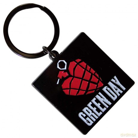 Green Day: Keychain: Grenade Logo