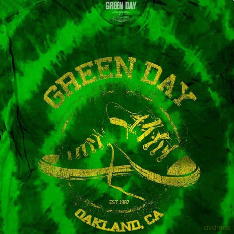 Green Day: Kids T-Shirt: All Stars (Green) (Wash Collection) (9-10 Years)