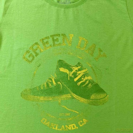 Green Day: Ladies T-Shirt: All Stars (Green) (X-Small)