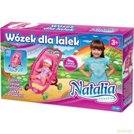 ARTYK Wózek dla lalek [ZABAWKA]
