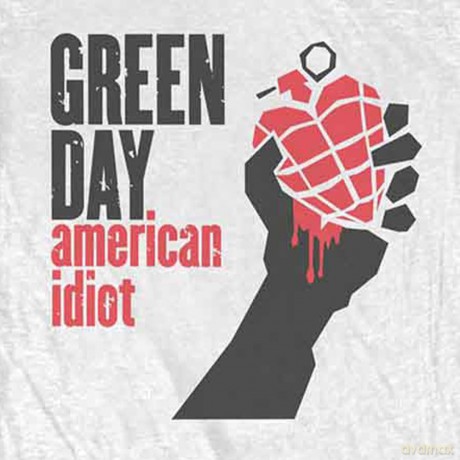 Green Day: Ladies Tee: American Idiot (X-Large)